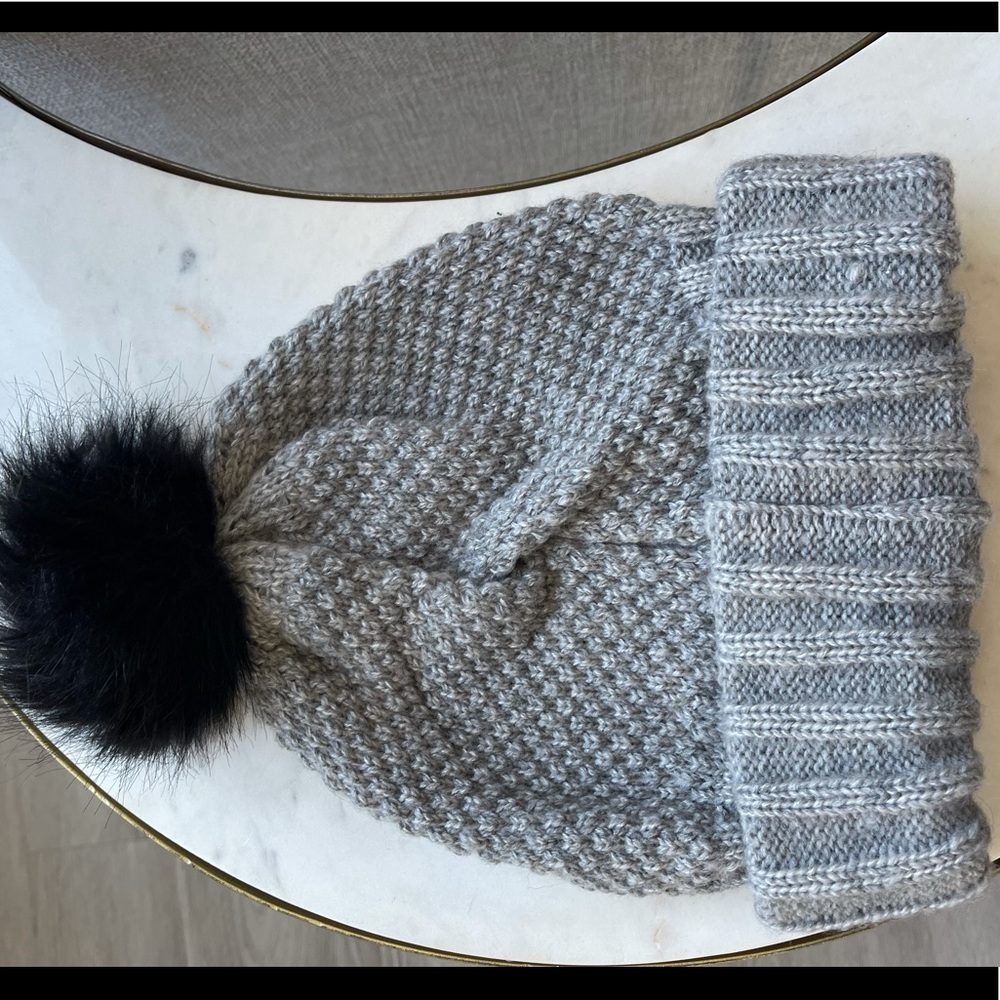 Winter hat purchased at a boutique. Worn once.